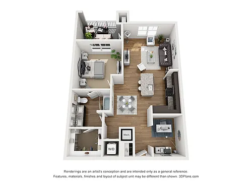 Floor plan A4D