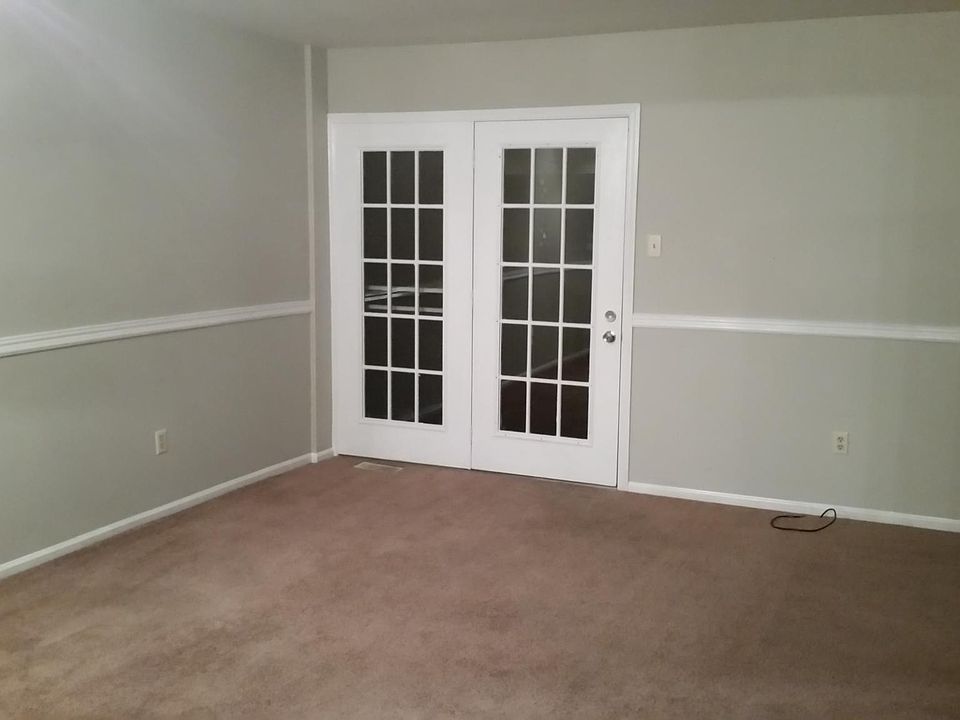 Living room, door opens to outside deck