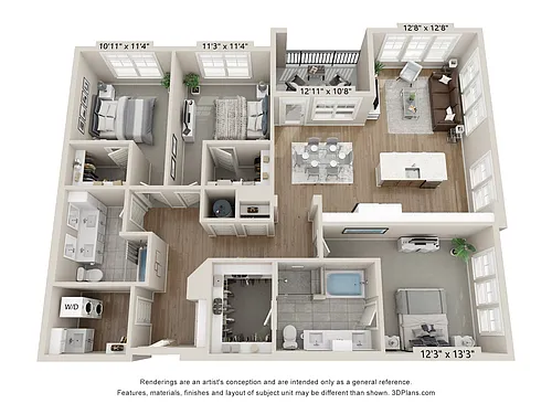 Floor plan Sterling
