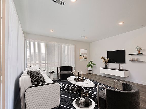 Spacious living room