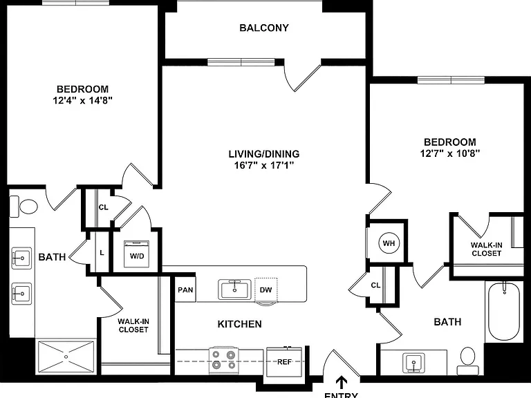 B4 Floor plan W Dimensions B4 Floor plan W Dimensions