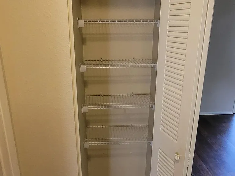 Hall closet