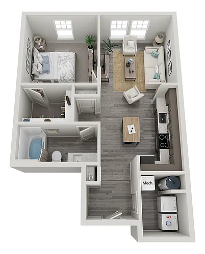 Floor plan A1A