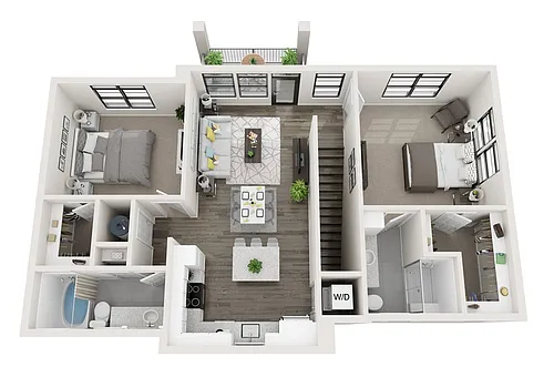 Floor plan B7