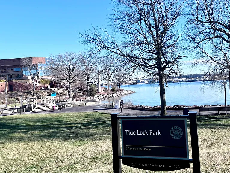 Tide Lock Park - one block away
