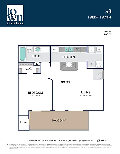 Floor plan A3
