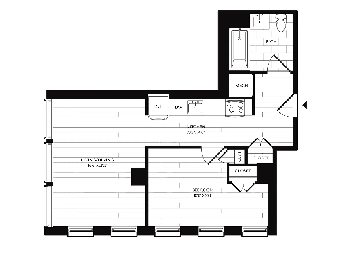 Floor plan Senior Housing A15