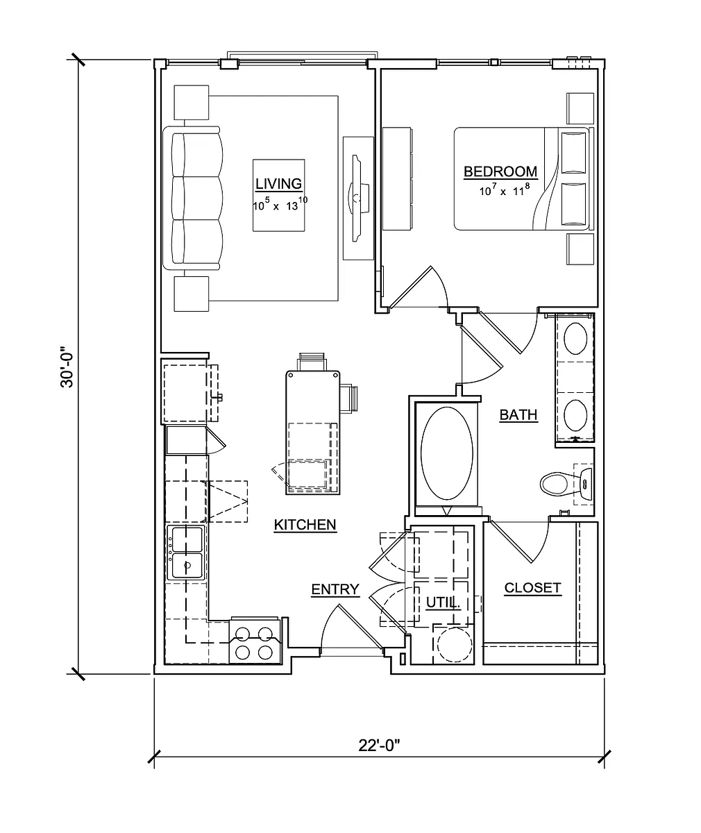 Floor plan Lantana