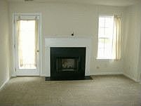 fireplace in living room