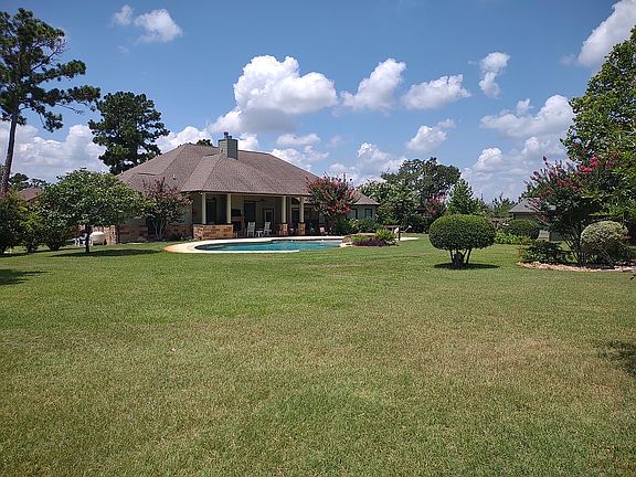 Large fenced yard
