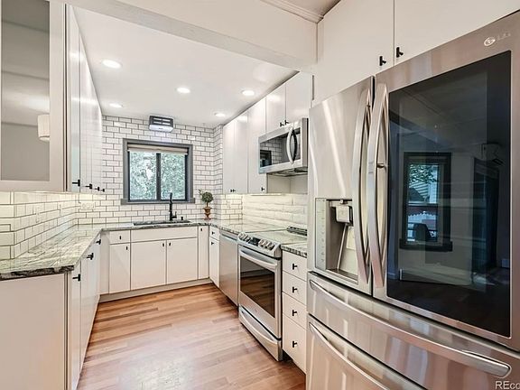 shared kitchen (has designated cabinet spaces for each renter)