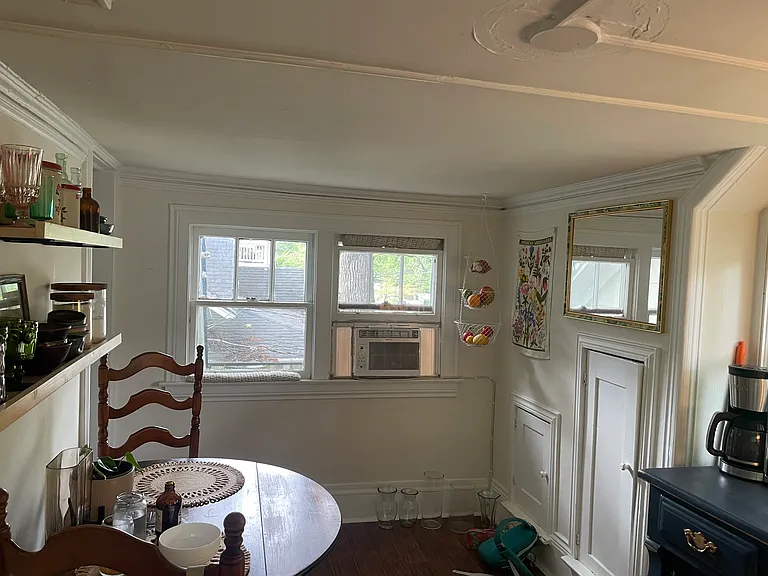 Kitchen - view of dining area.