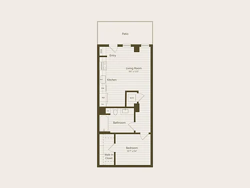 Floor plan 1E