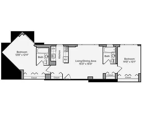 Floor plan B1-1027-Classic
