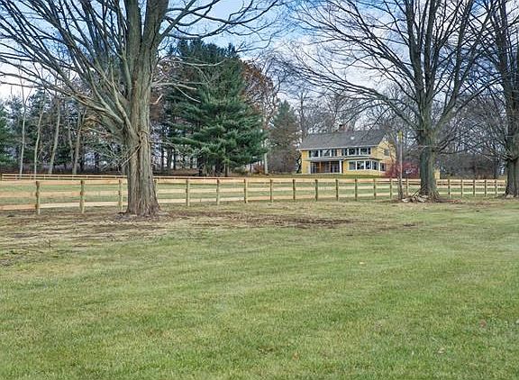 View of the house from the main barn.