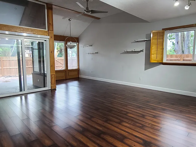 Living room /dining room area.
