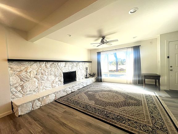 Stone Fireplace