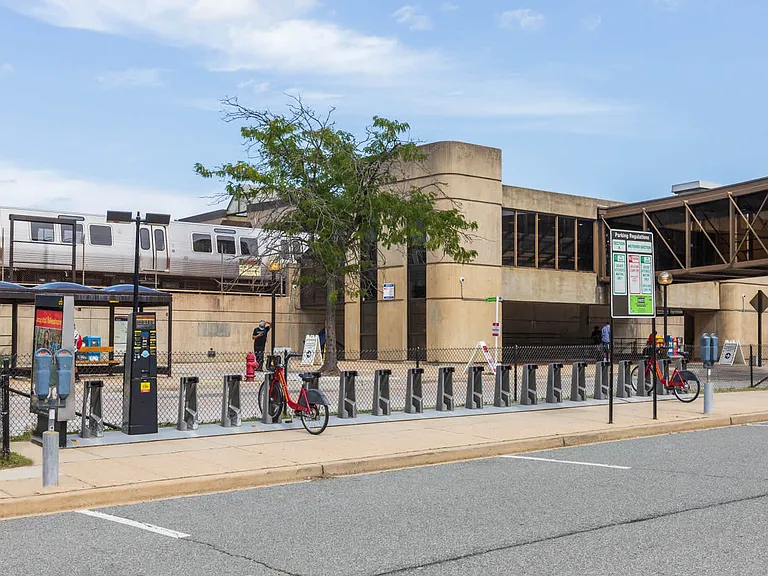 A short walk to the Rockville Metro station.