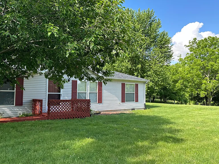 Front entrance and yard