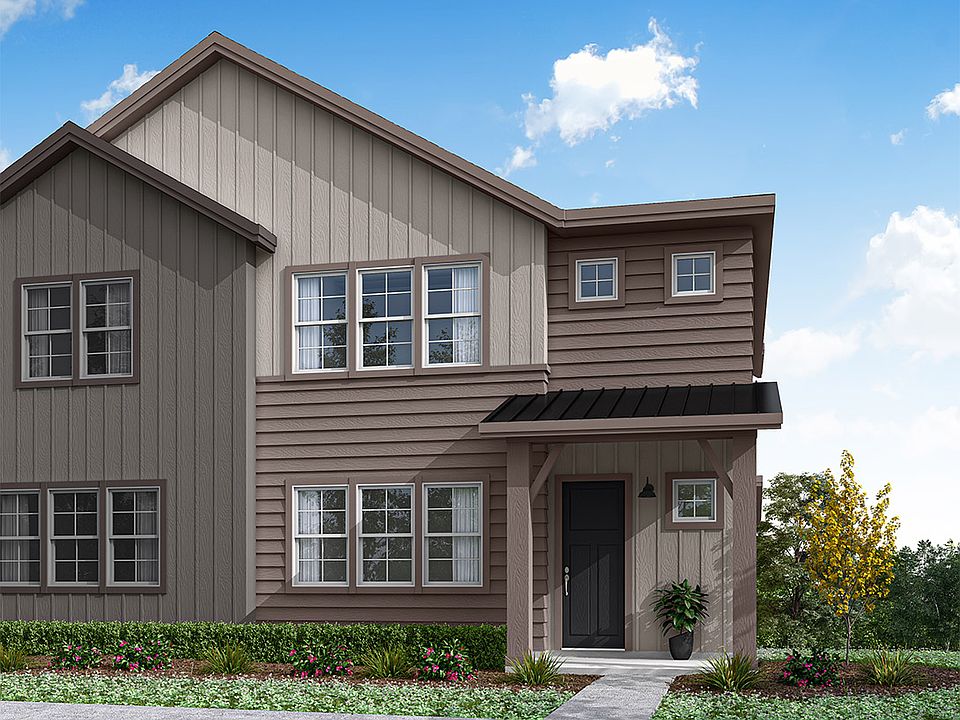 Example of Farmhouse Style Exterior