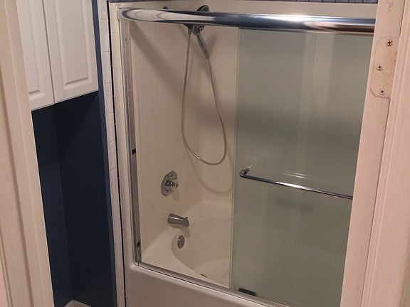 Master private shower