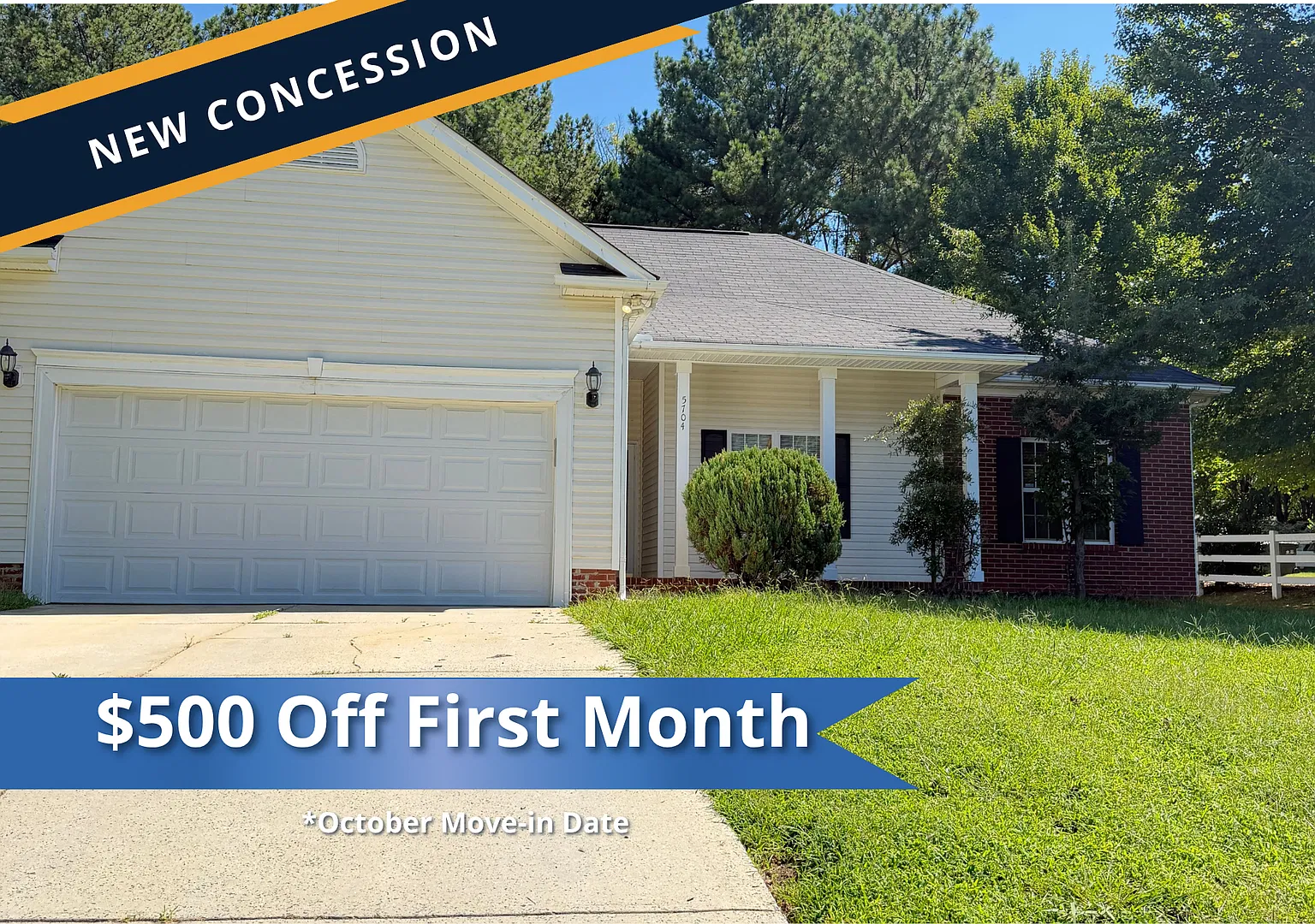 $500 OFF First Month! 3BR/2BA | Newly Renovated Single Family Home |Storage Shed | In Charlotte! — Photo 1