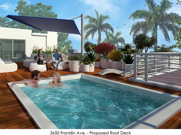 Optional roof top deck
