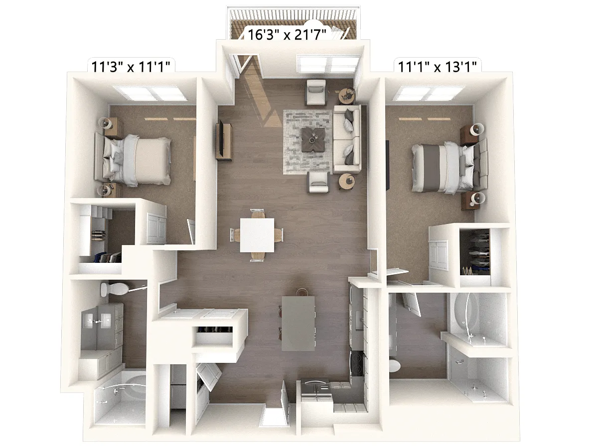 Floor plan B6-V-1