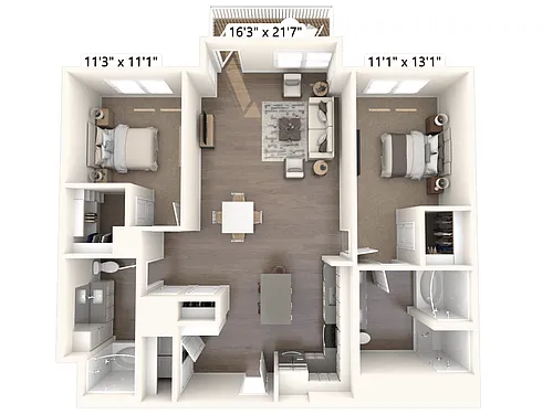 Floor plan B6-V-1