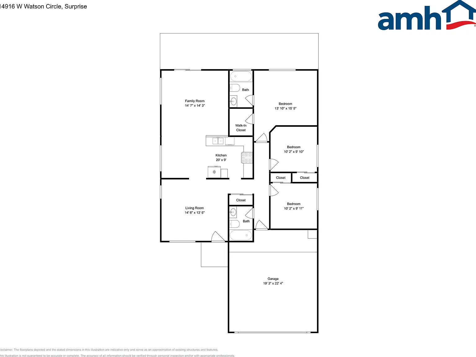 3 bed, 2.0 bath, 1320 sqft, $1,840 — Photo 2