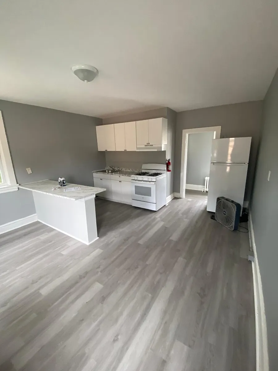 Kitchen far view, living area on other side. - 159 Ridge Ave2nd Loop