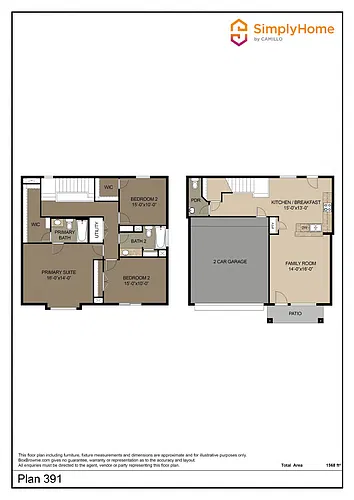 Floor plan 12606 Sai Baba Drive