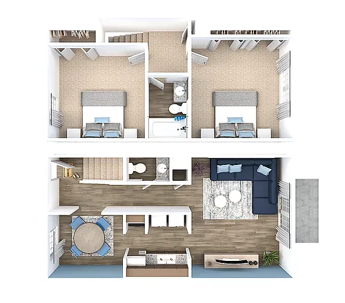 Floor plan Boulder