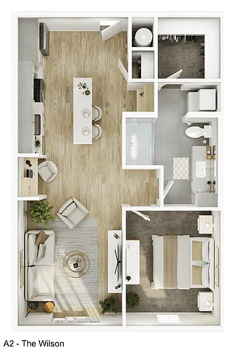 Floor plan Wilson