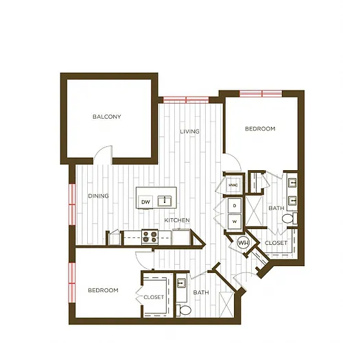 Floor plan B2