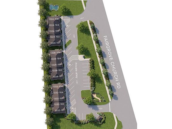 4th image of 1324-1332 Fairgrove Church Rd SE #101