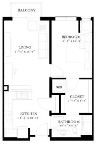 Floor plan The Well
