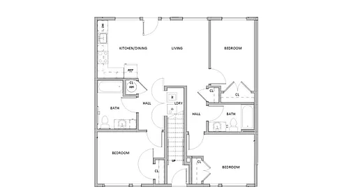 Floor plan 3x2A
