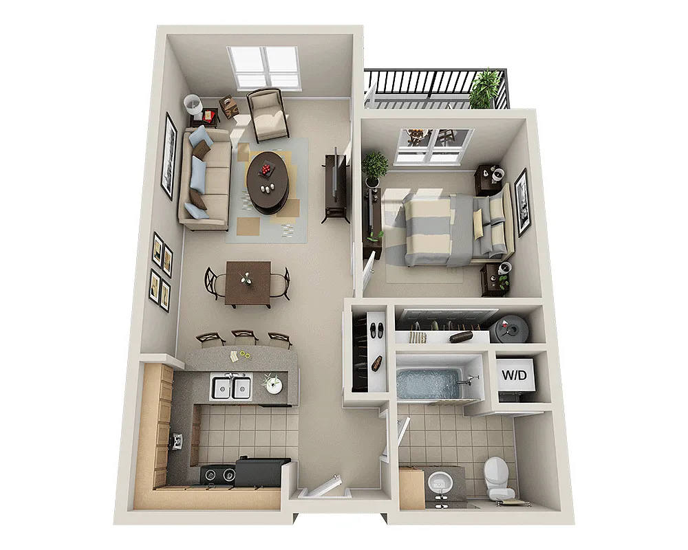 Floor plan Plan A1C
