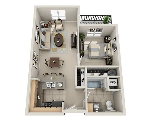 Floor plan Plan A1C