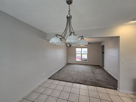 Living room view from dining area