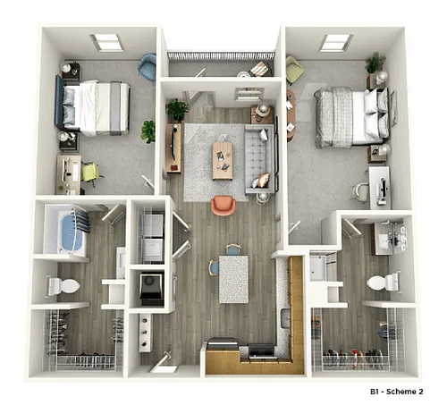 Floor plan B1