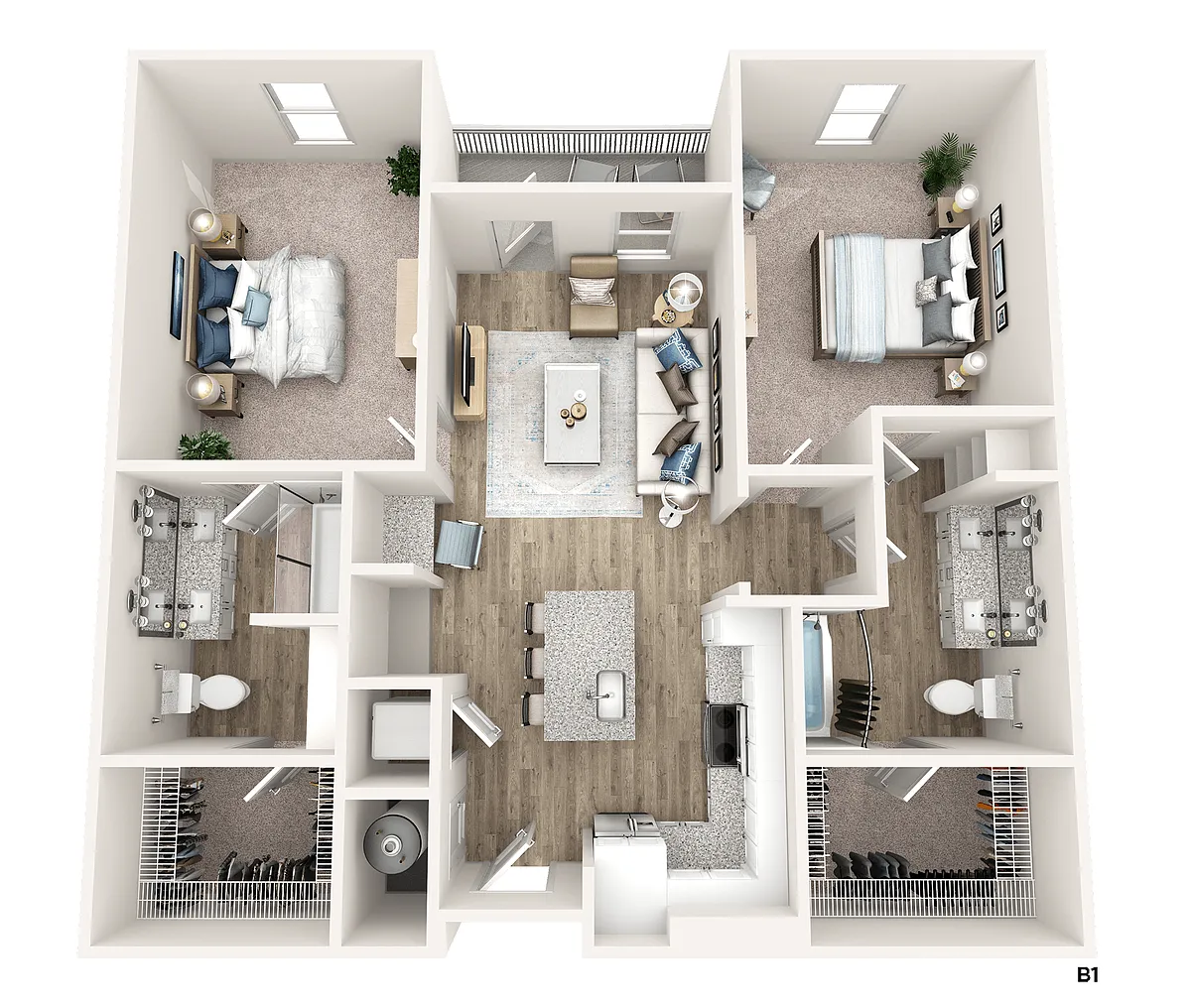 Floor plan B1-Type A