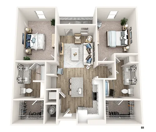 Floor plan B1