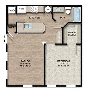 Floor plan Marconi