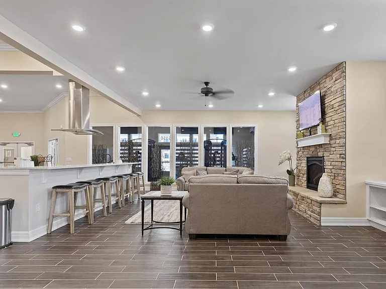 Clubhouse with resident lounge