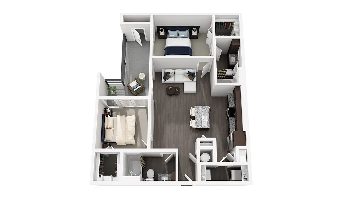 Floor plan B1