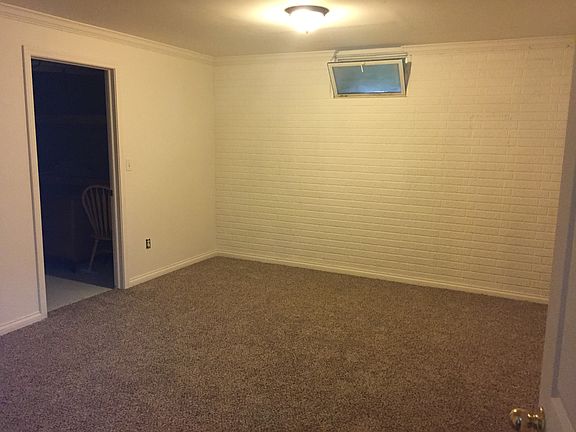 Basement finished bedroom