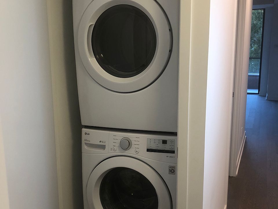 In-Suite laundry W/D set.