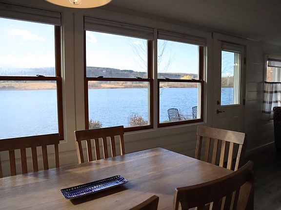 Enjoy your morning coffee or tea looking out over the lake.